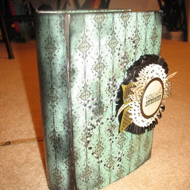 Side view of Book