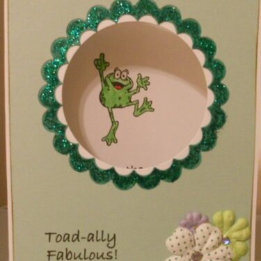 Froggy Card