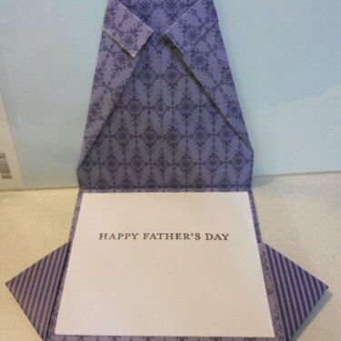 Father&#039;s Day Card - Open