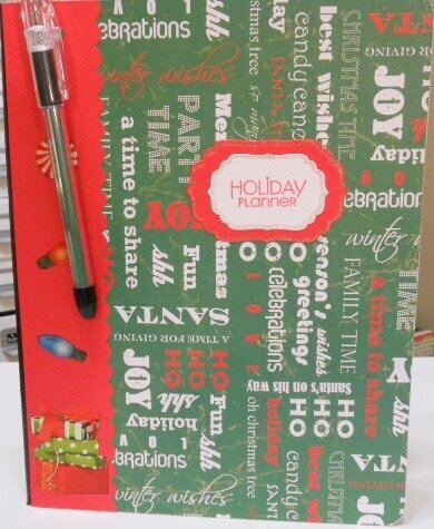 Holiday Planner - Altered Notebook