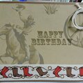 Western Birthday Card