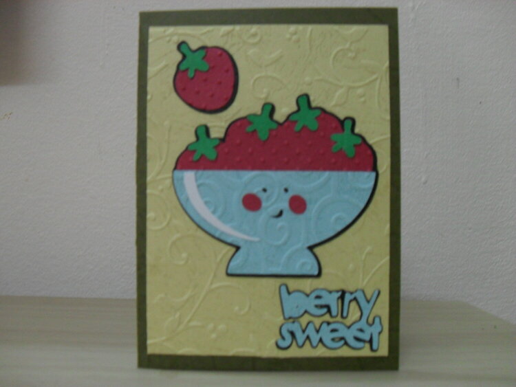 Berry Sweet Card