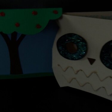 Owl Birthday Card with envelope