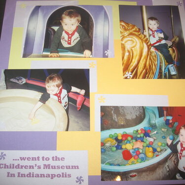 ...went to the Children&#039;s Museum in Indianapolis
