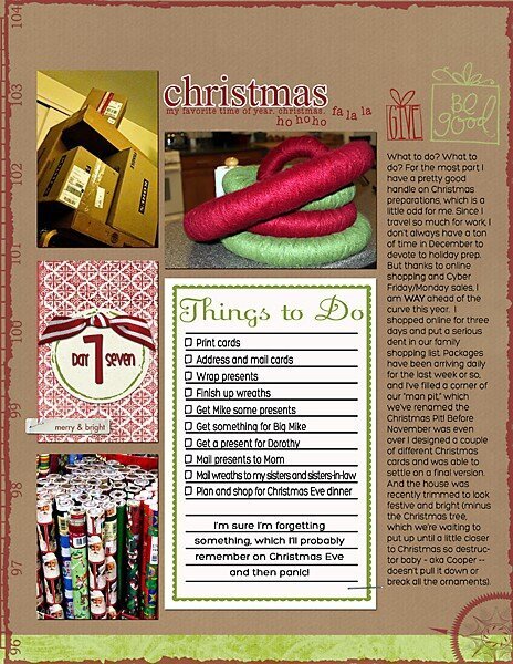 Journal your Christmas (Days 1-20)