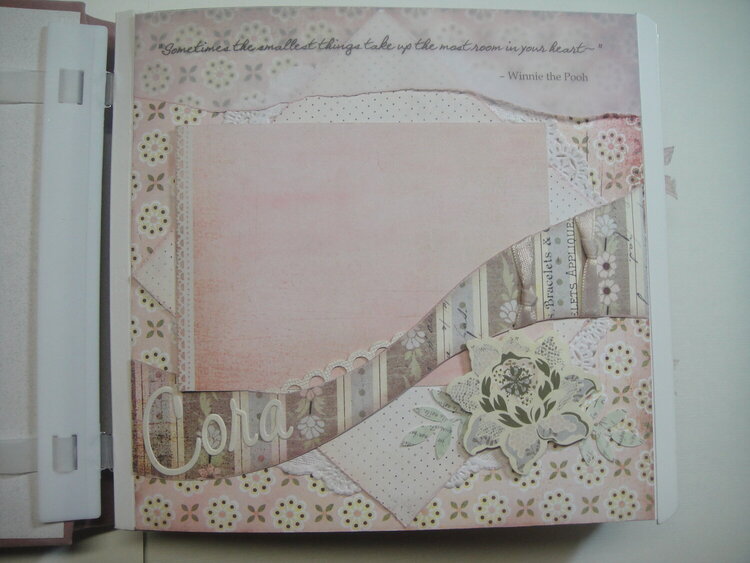 Cora album title page