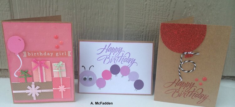 Birthday swap cards(Girls&#039; Category)