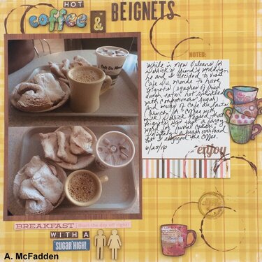 Hot Coffee &amp; Beignets