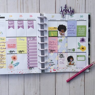 Planner Spread 24 June 2019- 30 June 2019