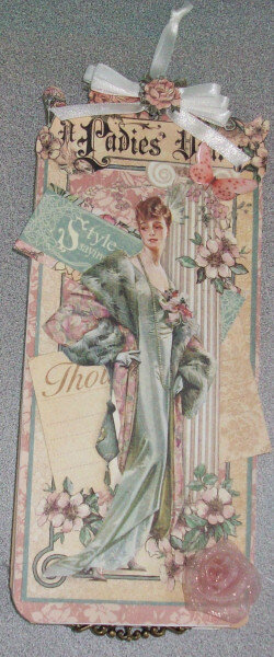 A Ladies Diary slider card