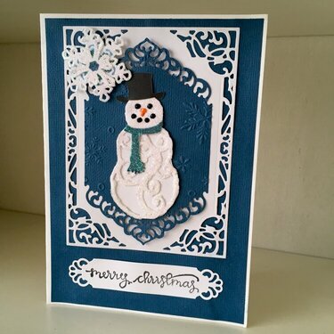 Snowman Christmas Card