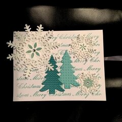 A Snowflake Christmas Card