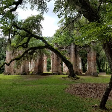 The Sheldon Church of Ruins, South Carolina