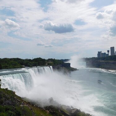 Niagara Falls photo taken from observation deck!