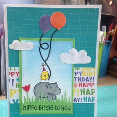 Hippo Birdie to you