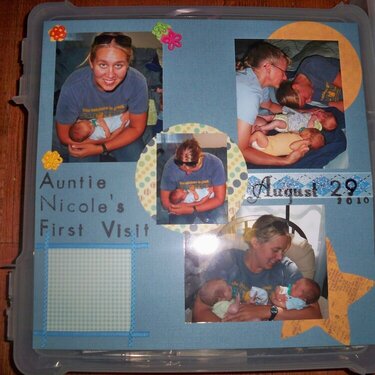 Auntie Nicole&#039;s First Visit