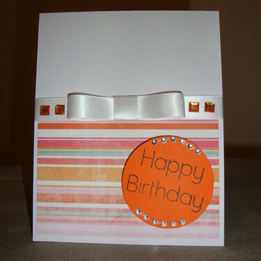 &quot;Happy Birthday&quot; Boutique Card