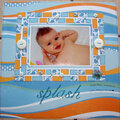 Splash - Dec/Jan Scrap Ahead Layout at Scraptherapy