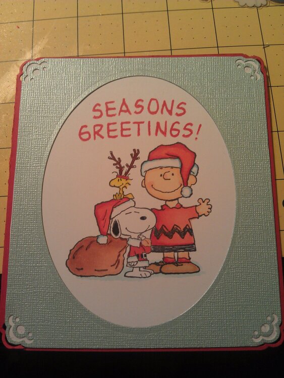 Charlie Brown Christmas Card