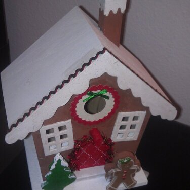 Christmas birdhouse