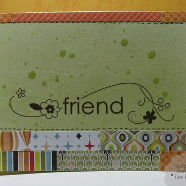 5 Things Friend card