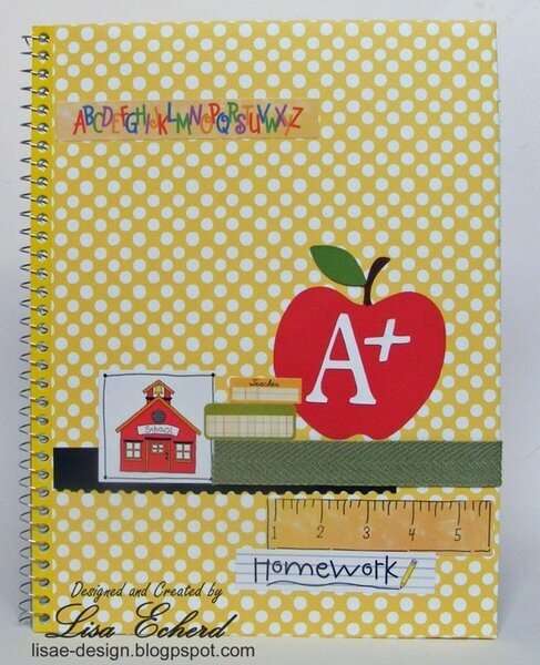 School Notebook Cover