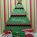 Pieced Tree Tag