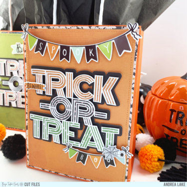 Halloween Treat Bags- Halloween Cut Files