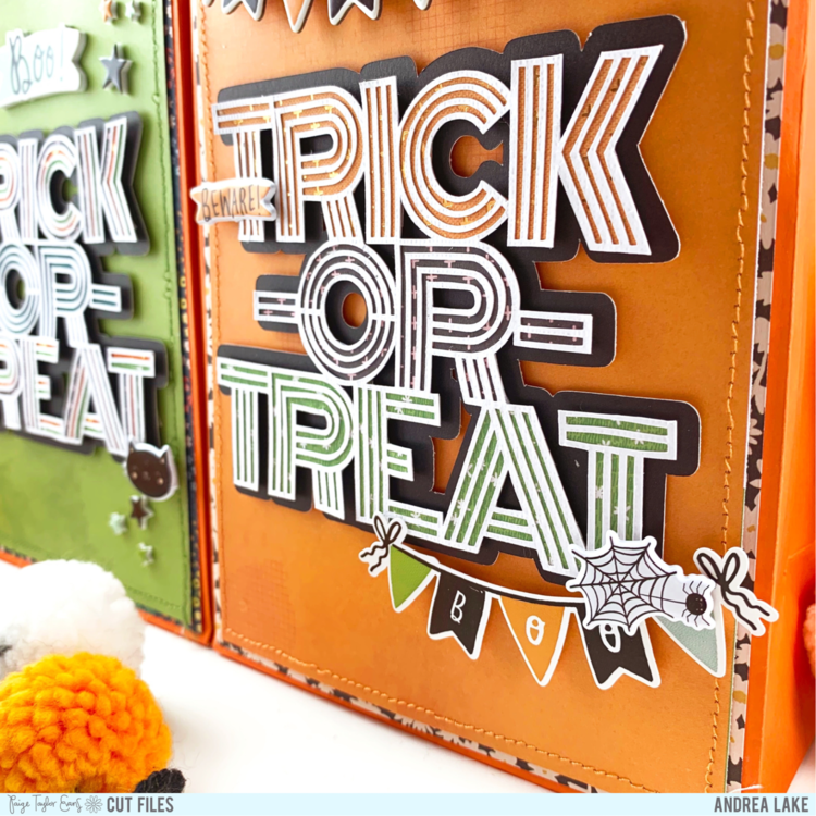 Halloween Treat Bags- Halloween Cut Files