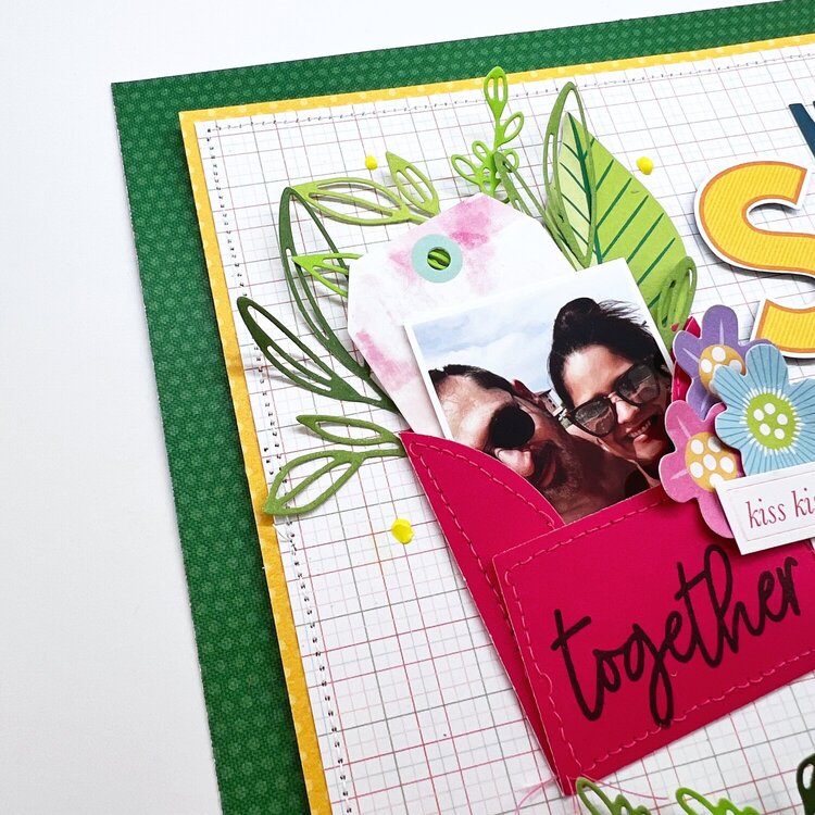 Scrapbook.com Exclusive Products &#039;My Sunshine&#039; Layout