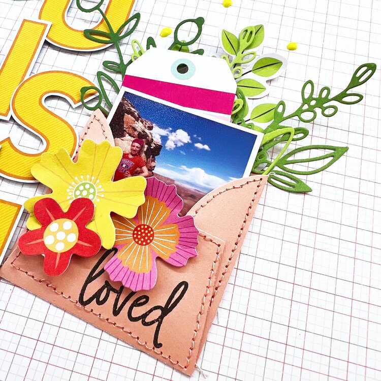 Scrapbook.com Exclusive Products &#039;My Sunshine&#039; Layout