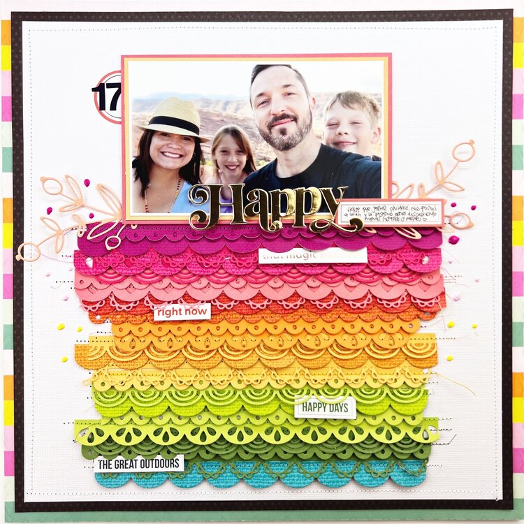 Scrapbook.com Exclusive Products Layout