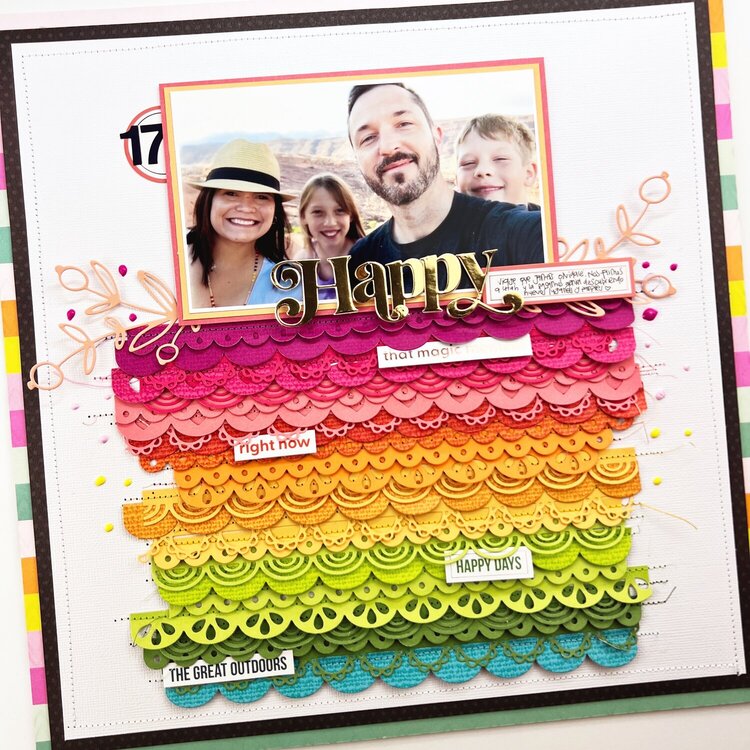 Scrapbook.com Exclusive Products Layout