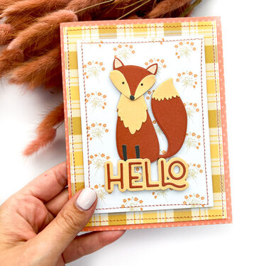 HELLO- Fall Card