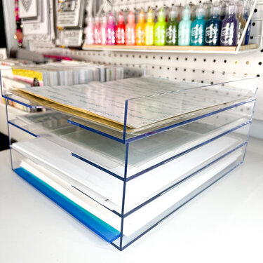 8 1/2" X 11" Stackable Trays from Scrapbook.com