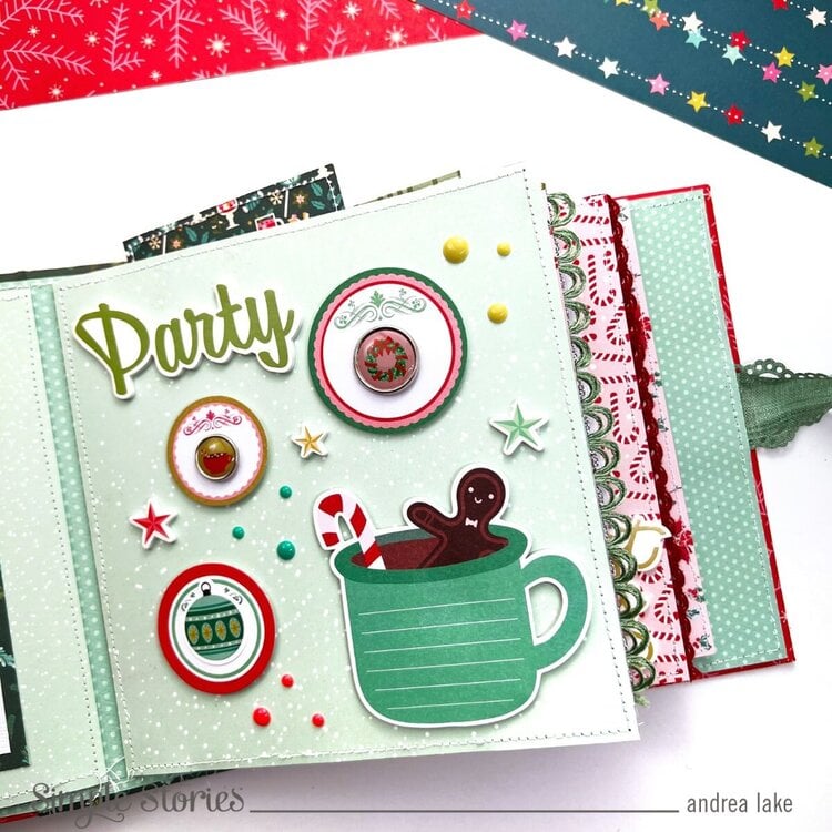 Craftmas Mini Album Collab with Amber Mithchell