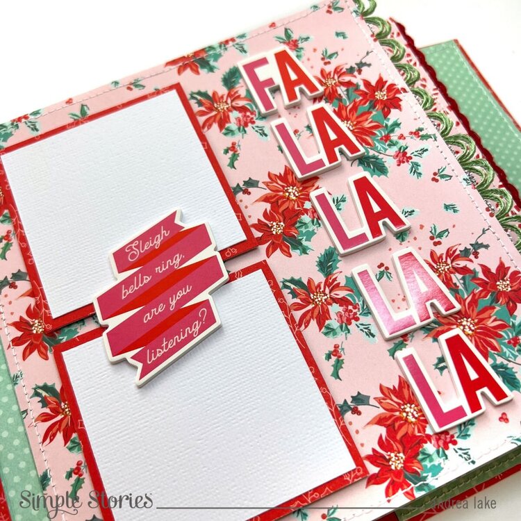 Craftmas Mini Album Collab with Amber Mithchell