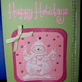 snowman card