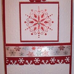 Snowflake Gift Card Holder