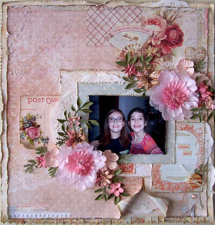 Tickled Pink Layout