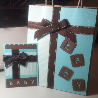 Baby Shower Card and Bag 2012 (2)