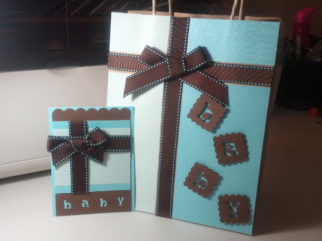Baby Shower Card and Bag 2012 (2)
