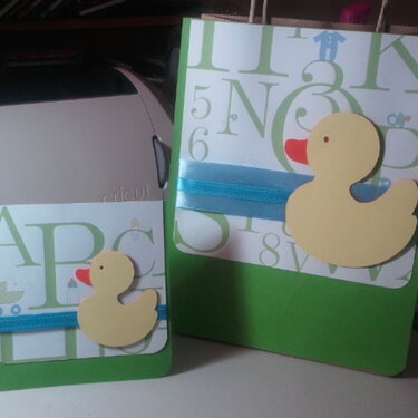 Baby Shower Card and Bag 2012 (4)