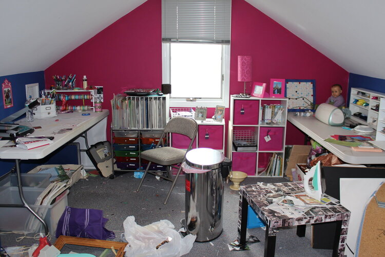 CRAFT ROOM - BEFORE
