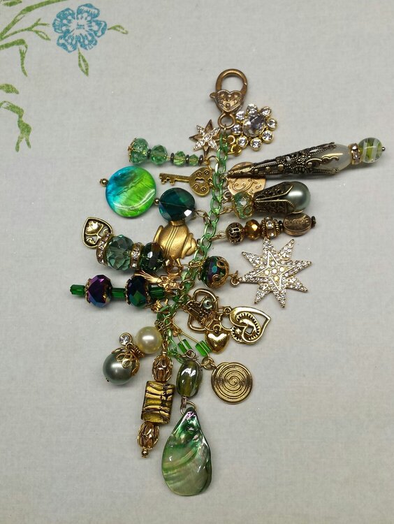 Gorgeous Green Chunky Charms