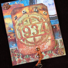 Masculine Gatefold Birthday Card