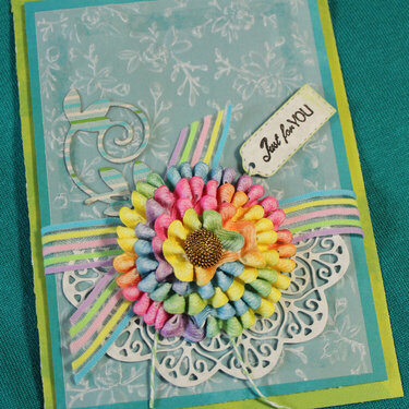 Just for You Birthday Card