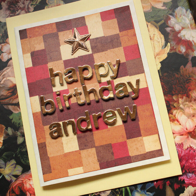 Andrew&#039;s Card