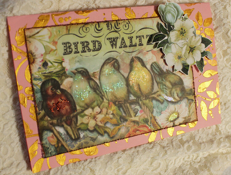 The Bird Waltz Card