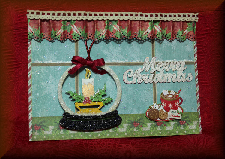 Christmas Card With Removable Ornament